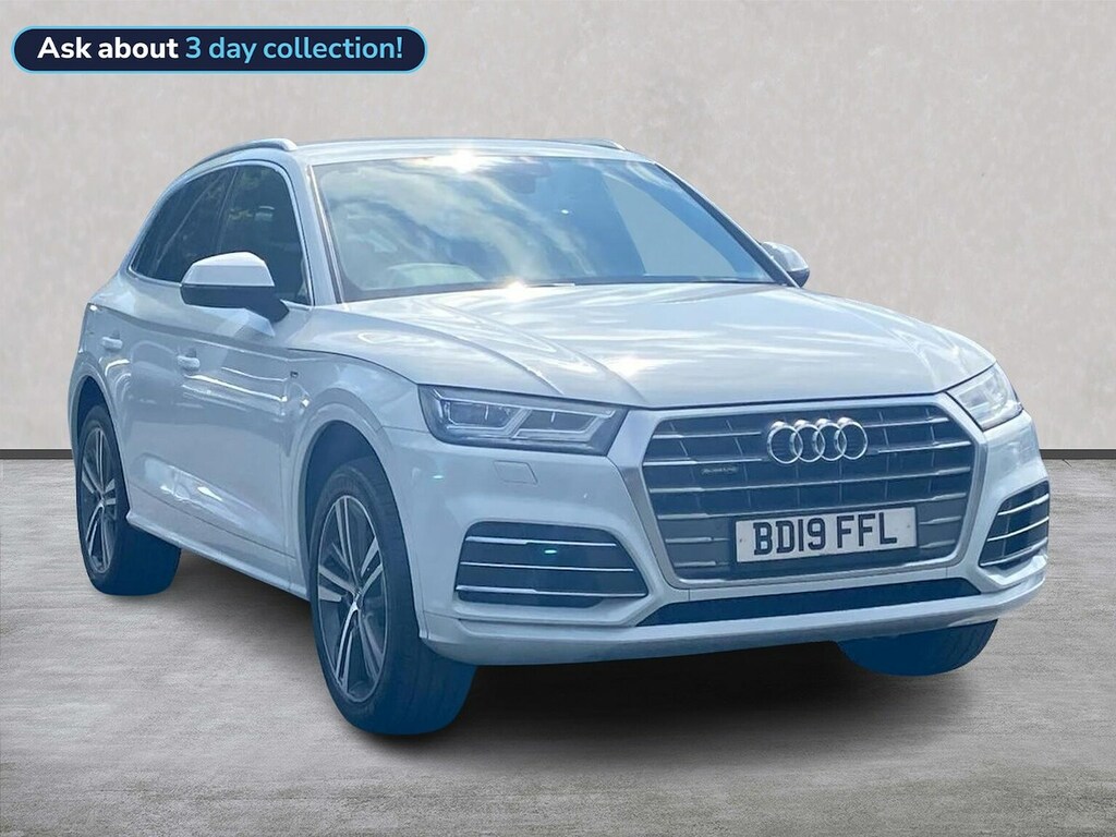 Audi Q5 Q5 40 Tdi Quattro S Line S Tronic Estate White