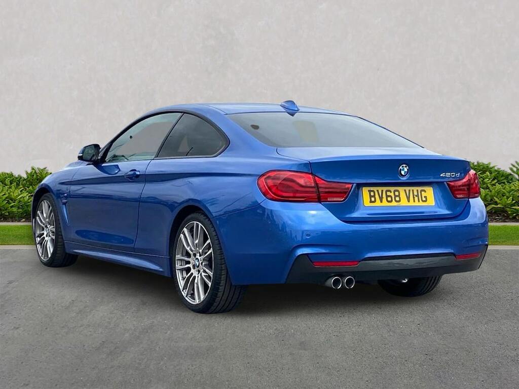 BMW 4 Series Gran Coupe 420D 190 M Sport Professional Media Blue #2