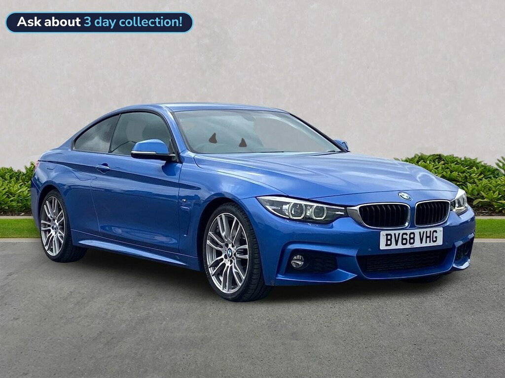 BMW 4 Series Gran Coupe 420D 190 M Sport Professional Media Blue