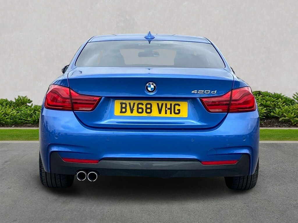 BMW 4 Series Gran Coupe 420D 190 M Sport Professional Media Blue #4