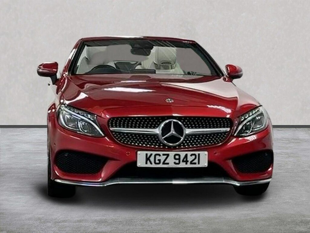 Mercedes-Benz C Class 2.0 C300 Amg Line Premium Plus Cabriolet Pet Red #5