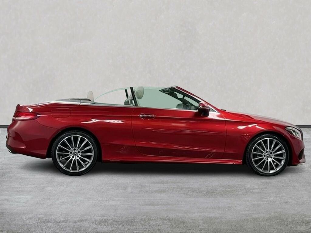 Mercedes-Benz C Class 2.0 C300 Amg Line Premium Plus Cabriolet Pet Red #3