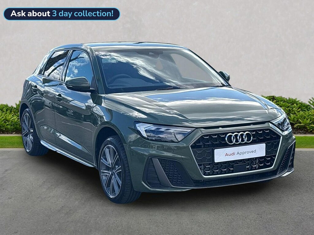 Audi A1 1.0 Tfsi 25 S Line Sportback S Tronic E Green