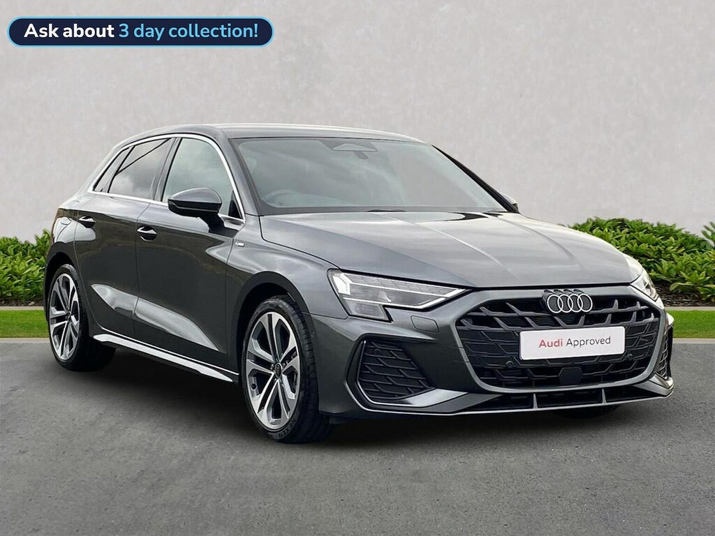 Audi A3 S Line Tfsi 116 Ps S Tronic Grey #1