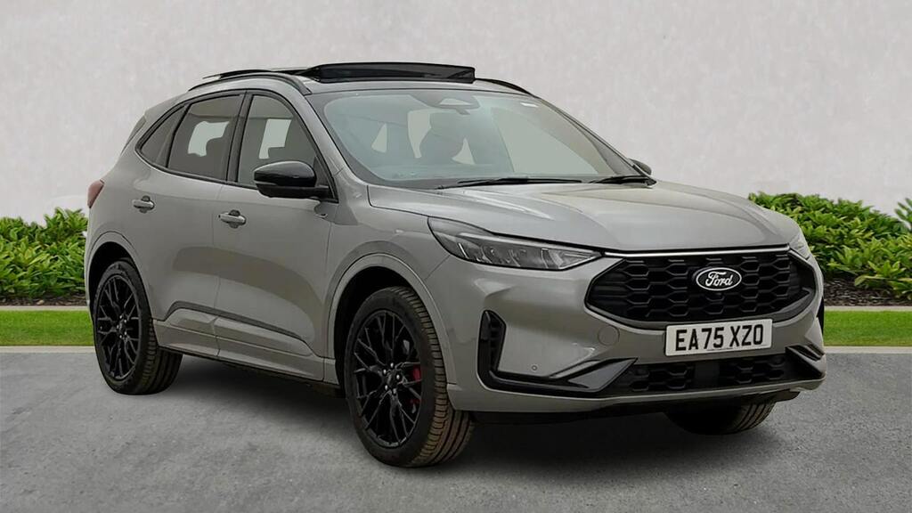 Ford Kuga 2.5 Duratec 14.4Kwh St-line X Black Package Suv EA75XZO Silver #2