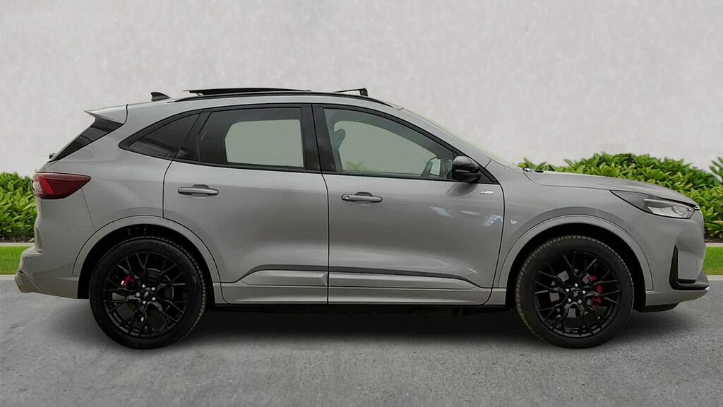 Ford Kuga 2.5 Duratec 14.4Kwh St-line X Black Package Suv EA75XZO Silver #3