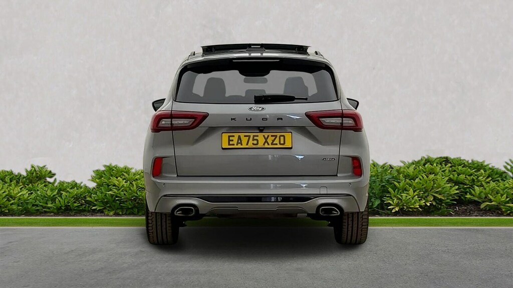 Ford Kuga 2.5 Duratec 14.4Kwh St-line X Black Package Suv EA75XZO Silver #4