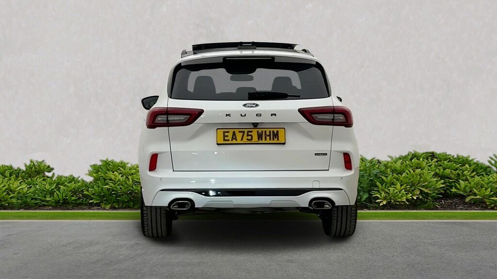Ford Kuga 2.5 Duratec 14.4Kwh St-line X Black Package Suv White #4
