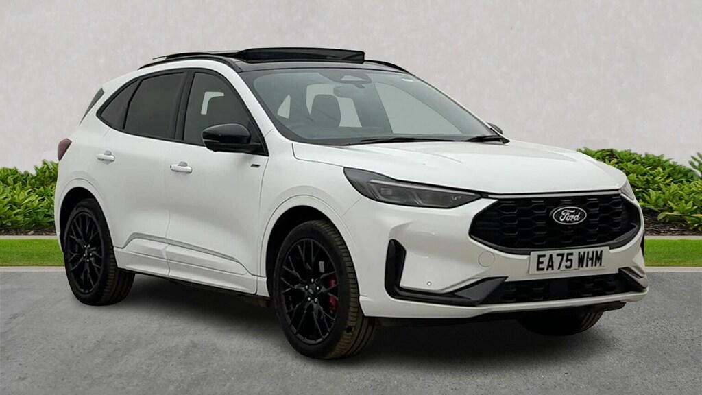 Ford Kuga 2.5 Duratec 14.4Kwh St-line X Black Package Suv White #2