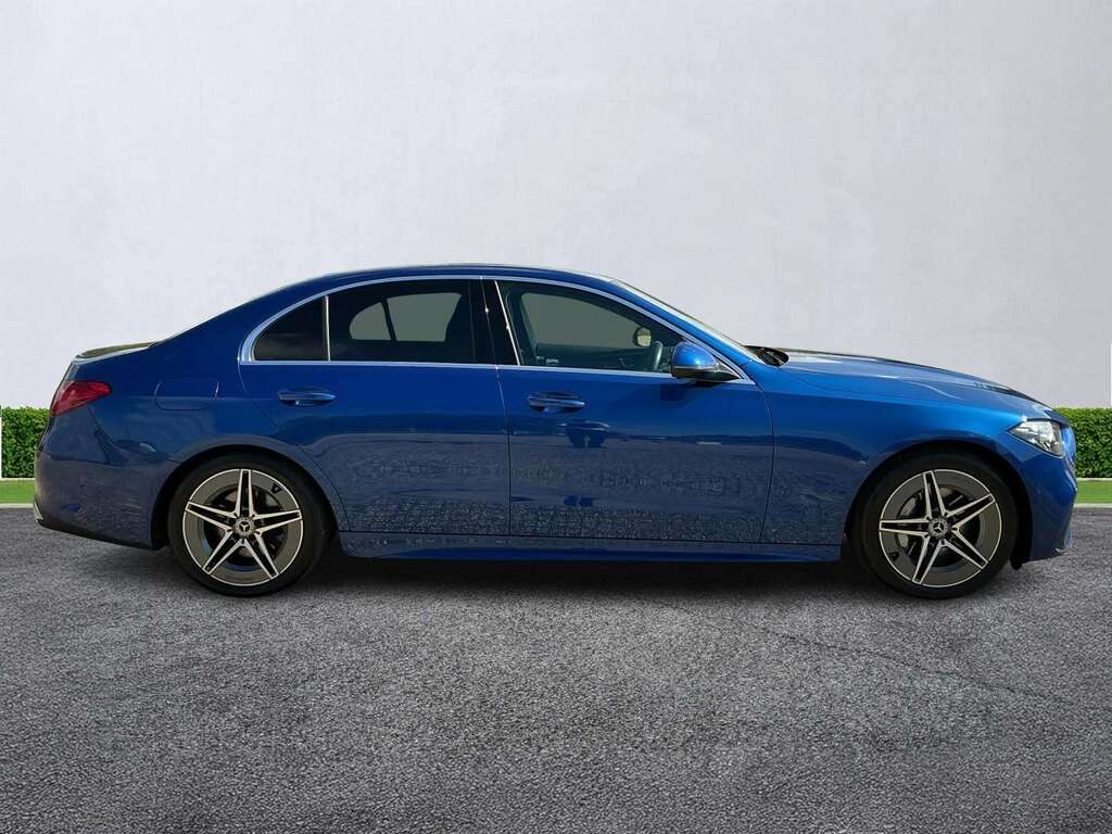 Mercedes-Benz C Class C200 Amg Line 9G-tronic KX25YAJ Blue #3