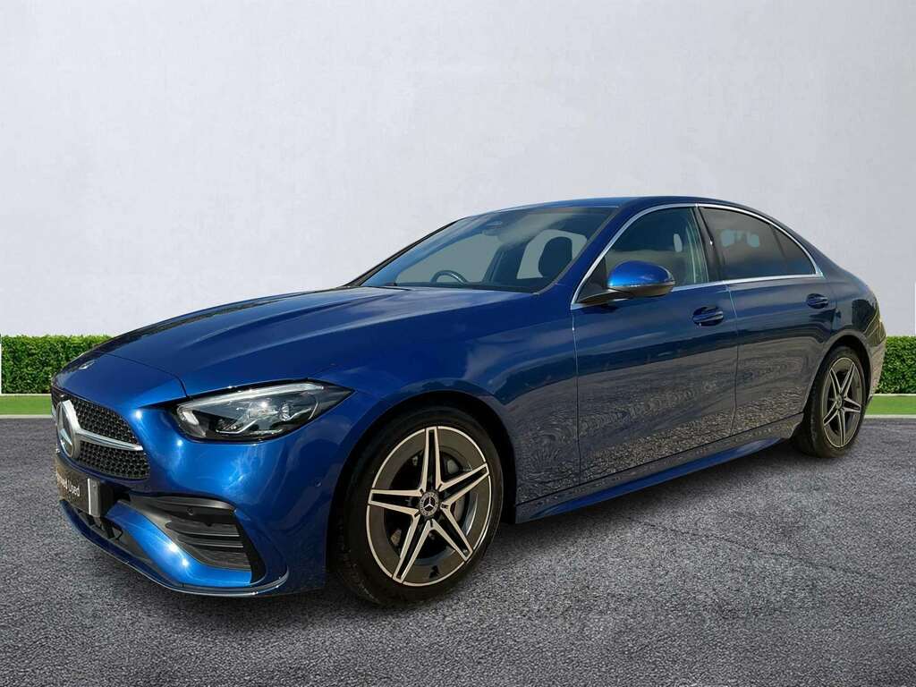 Mercedes-Benz C Class C200 Amg Line 9G-tronic KX25YAJ Blue #5