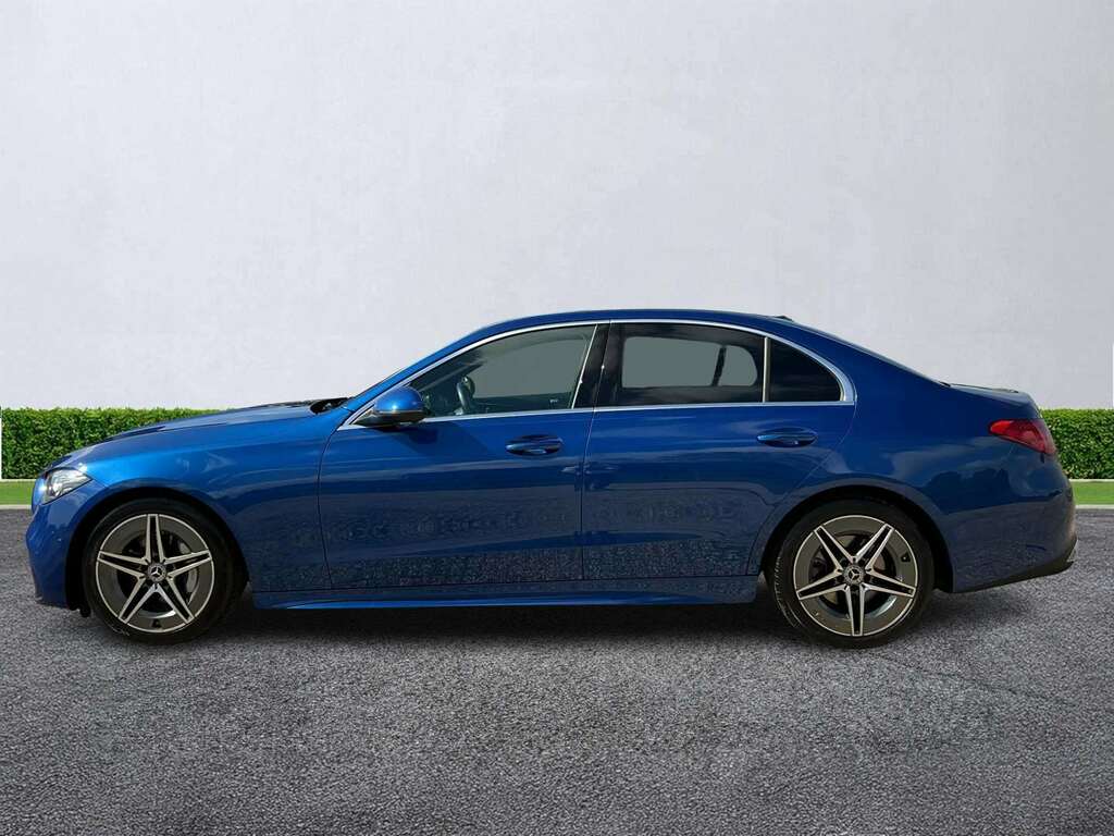 Mercedes-Benz C Class C200 Amg Line 9G-tronic KX25YAJ Blue #6