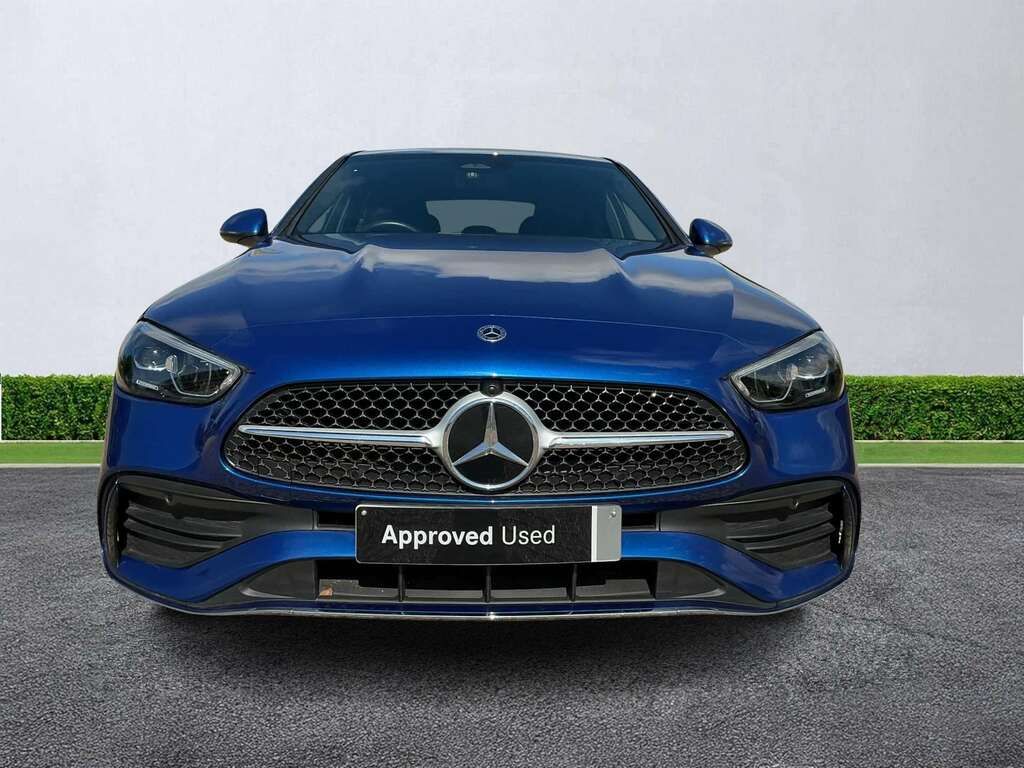 Mercedes-Benz C Class C200 Amg Line 9G-tronic KX25YAJ Blue #4