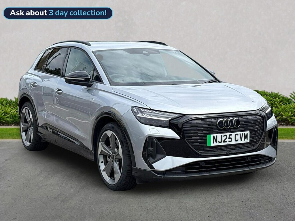Audi Q4 E Tron 45 Black Edition Suv Quattro 82K Silver