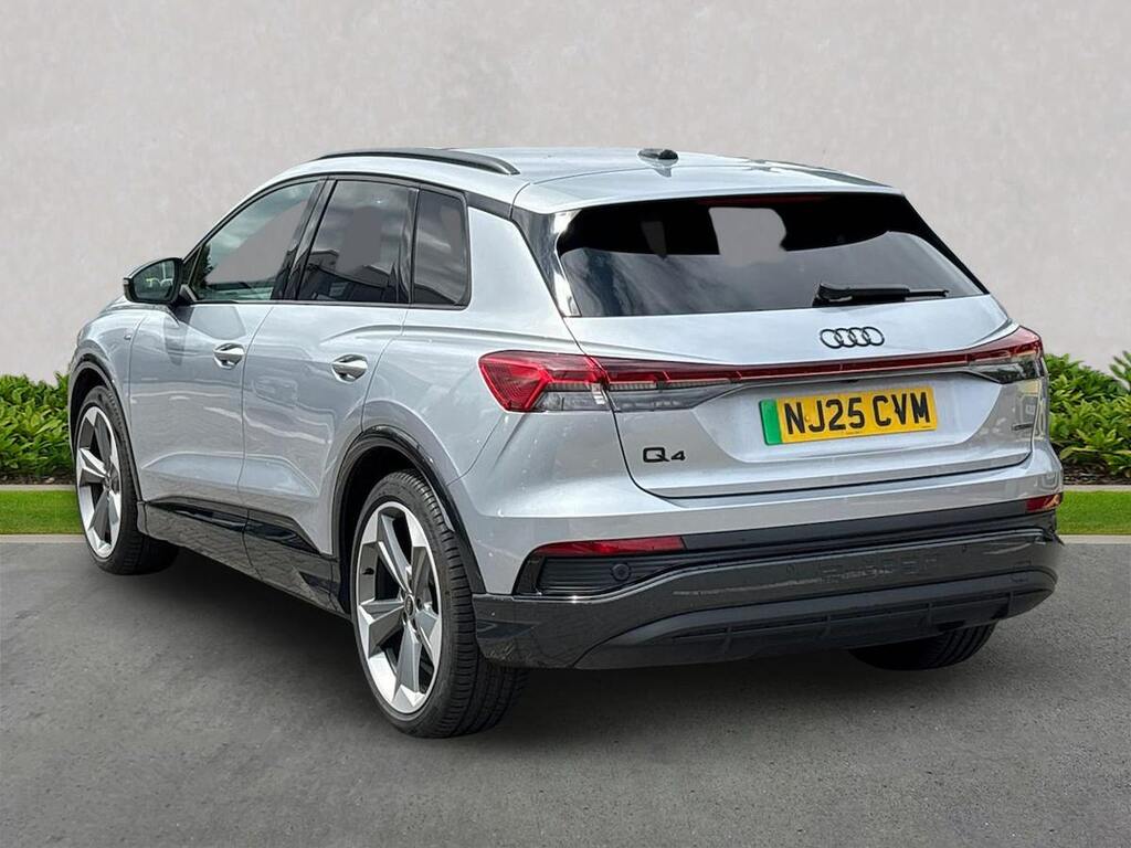 Audi Q4 E Tron 45 Black Edition Suv Quattro 82K NJ25CVM Silver #2