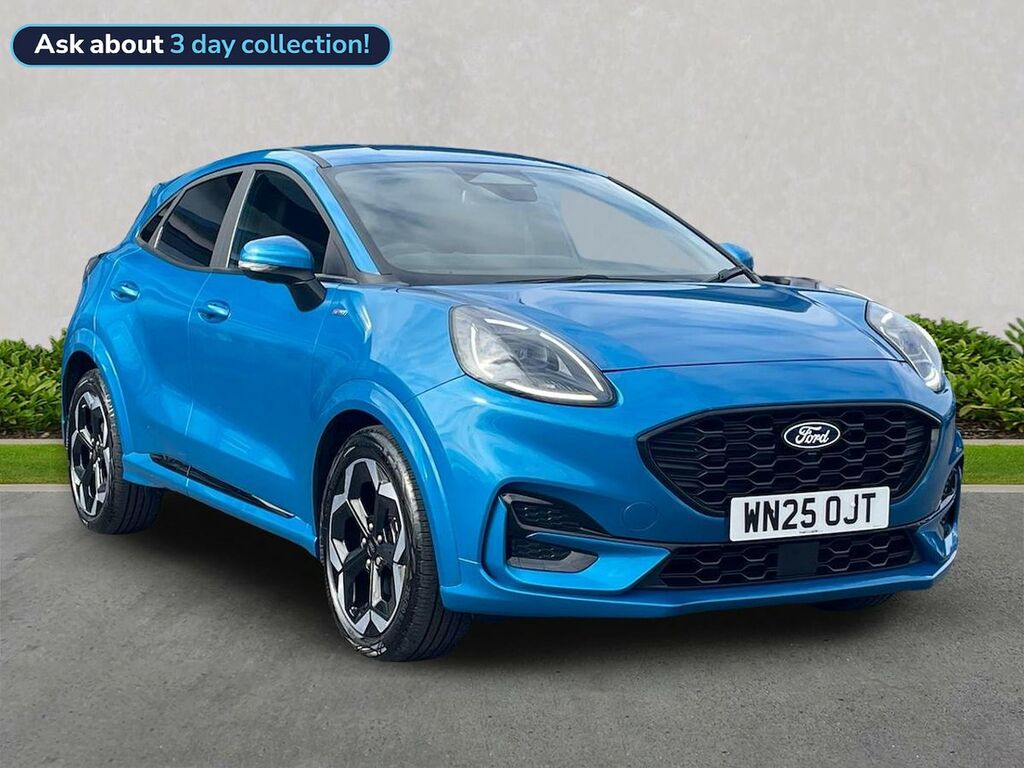 Ford Puma 1.0T Ecoboost Mhev St-line X Suv Hybrid Blue