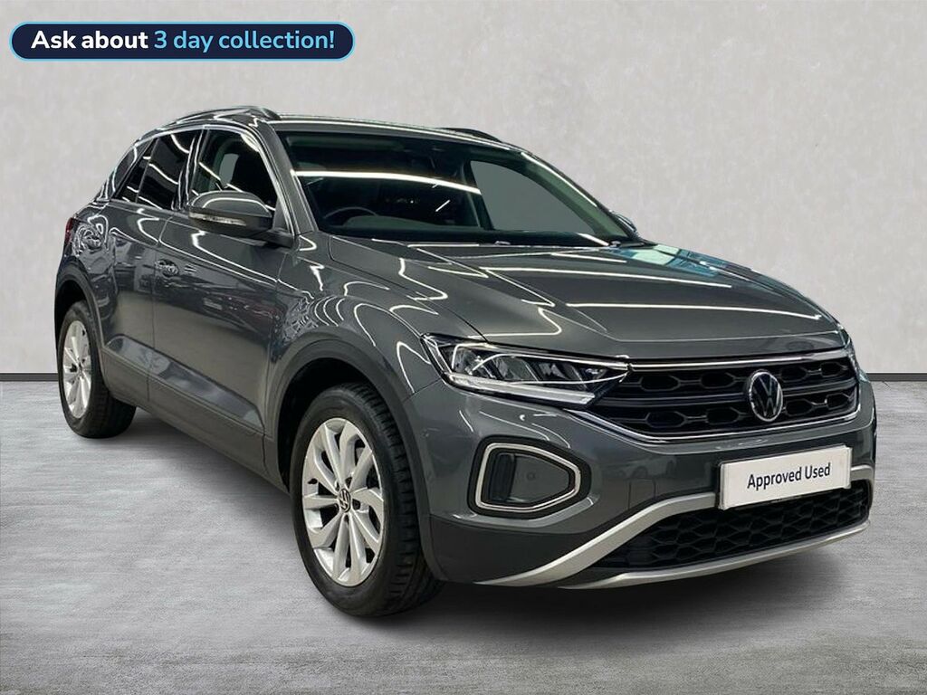 Volkswagen T-Roc 1.5 Tsi Match Suv Euro 6 Ss Grey
