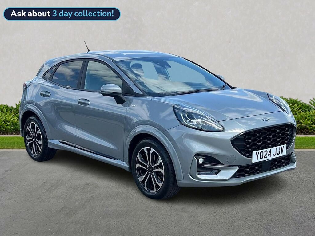 Ford Puma 1.0T Ecoboost Mhev St-line Suv Hybrid M Silver