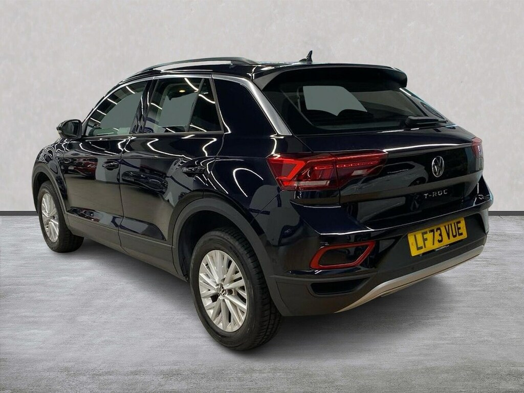 Volkswagen T-Roc 1.5 Tsi Life Suv Dsg Euro 6 Ss 150 Black #2