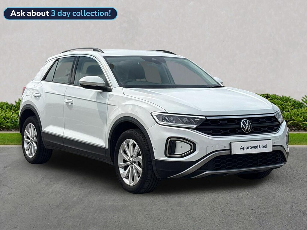 Volkswagen T-Roc 1.0 Tsi Life Suv Euro 6 Ss 1 White