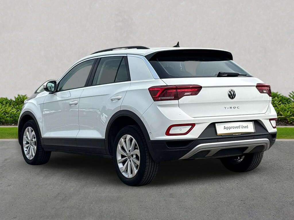 Volkswagen T-Roc 1.0 Tsi Life Suv Euro 6 Ss 1 White #2