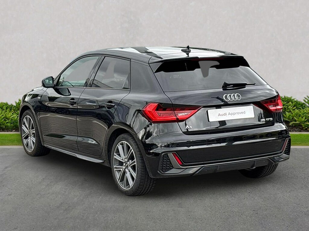 Audi A1 1.0 Tfsi 25 S Line Sportback Eur NC23XYA Black #2