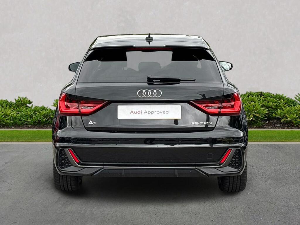 Audi A1 1.0 Tfsi 25 S Line Sportback Eur NC23XYA Black #4