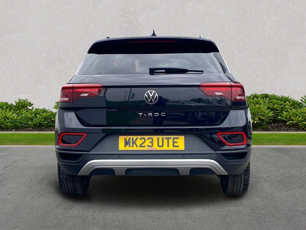 Volkswagen T-Roc 1.5 Tsi Life Suv Dsg Euro 6 Ss 150 Black #4