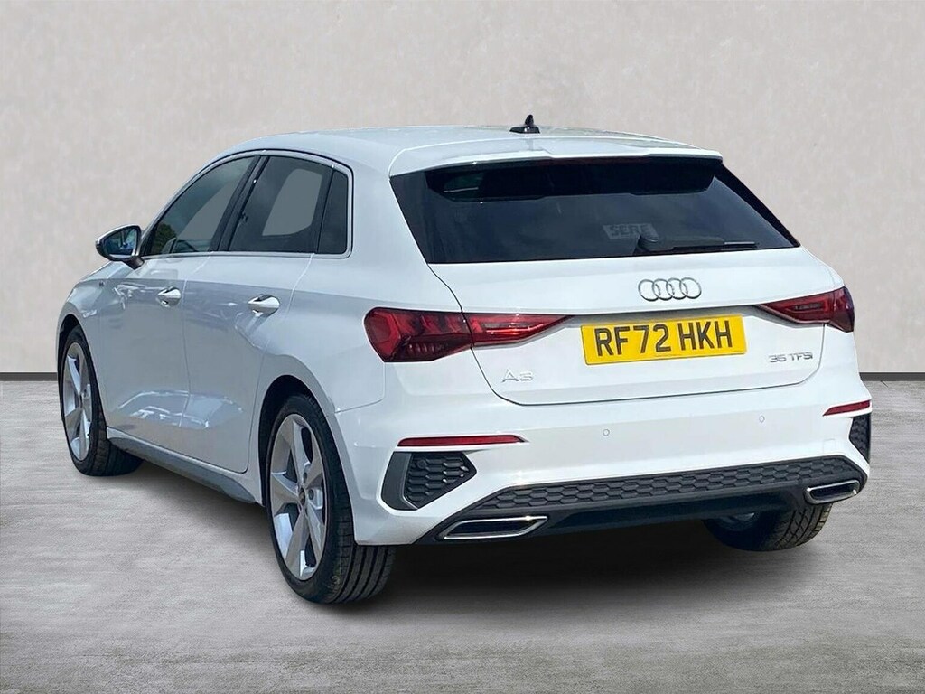 Audi A3 1.5 Tfsi 35 S Line Sportback Eur White #2