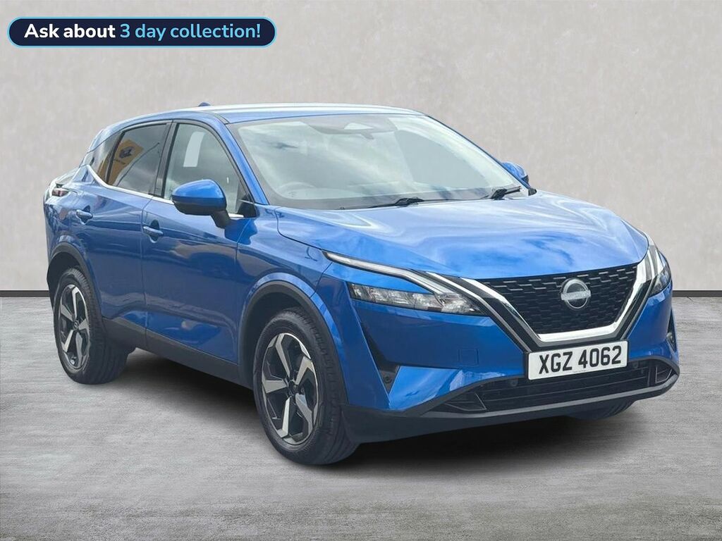 Nissan Qashqai 1.3 Dig-t Mhev N-connecta Suv Hybrid Ma XGZ4062 Blue