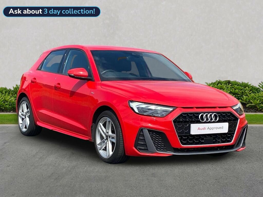 Audi A1 1.0 Tfsi 30 S Line Sportback Eur Red
