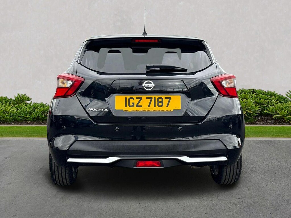 Nissan Micra 0.9 Ig-t Tekna Hatchback Euro 6 IGZ7187 Black #4