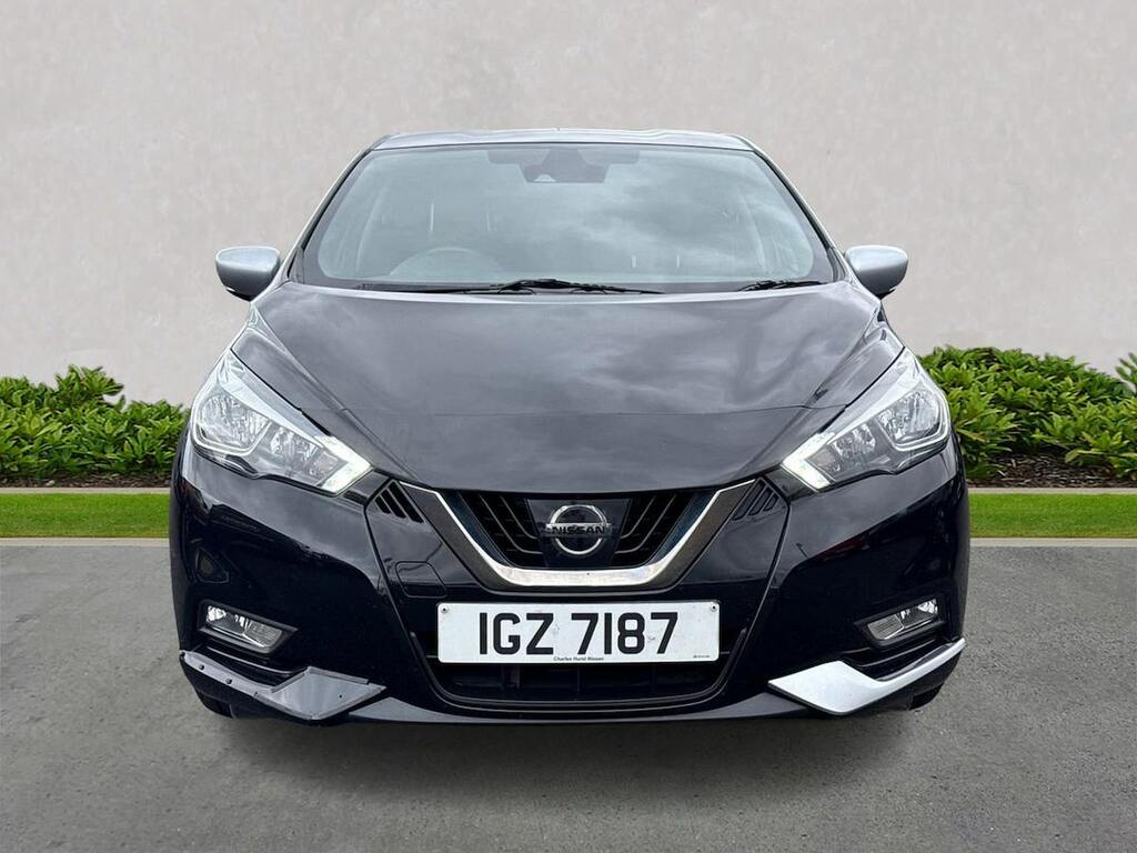 Nissan Micra 0.9 Ig-t Tekna Hatchback Euro 6 IGZ7187 Black #5