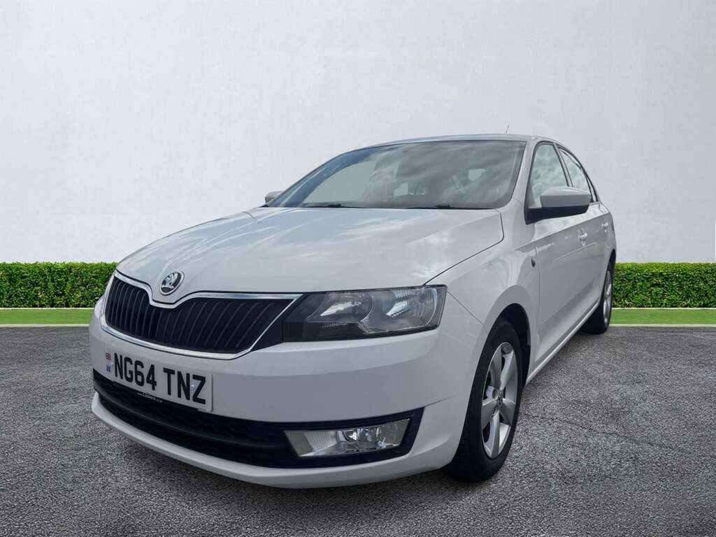 Skoda Rapid 1.2 Tsi Se White #3