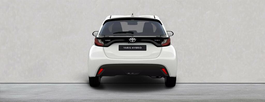 Toyota Yaris 1.5 Vvt-h Icon Hatchback Hybrid E-cvt E White #4
