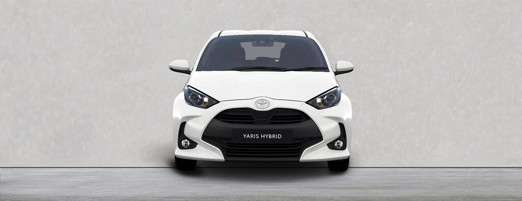 Toyota Yaris 1.5 Vvt-h Icon Hatchback Hybrid E-cvt E White #5