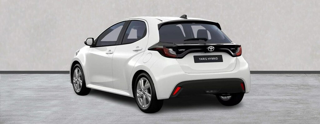 Toyota Yaris 1.5 Vvt-h Icon Hatchback Hybrid E-cvt E White #2