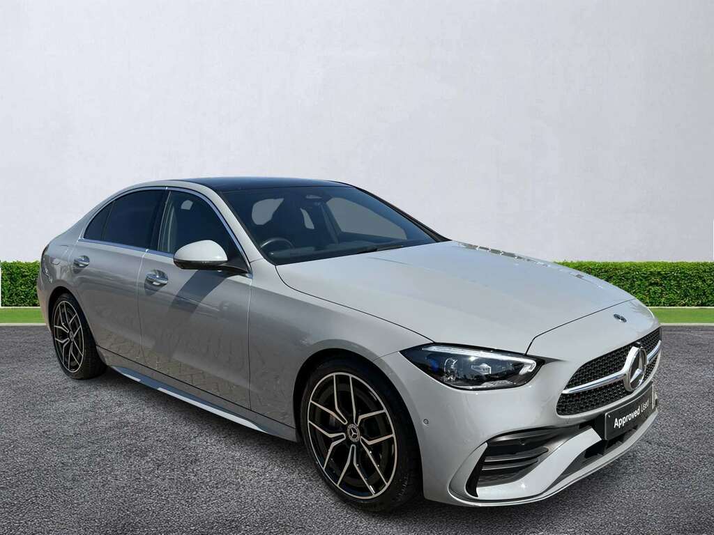 Mercedes-Benz C Class C200 Amg Line Premium Pan Roof 9G-tronic Grey