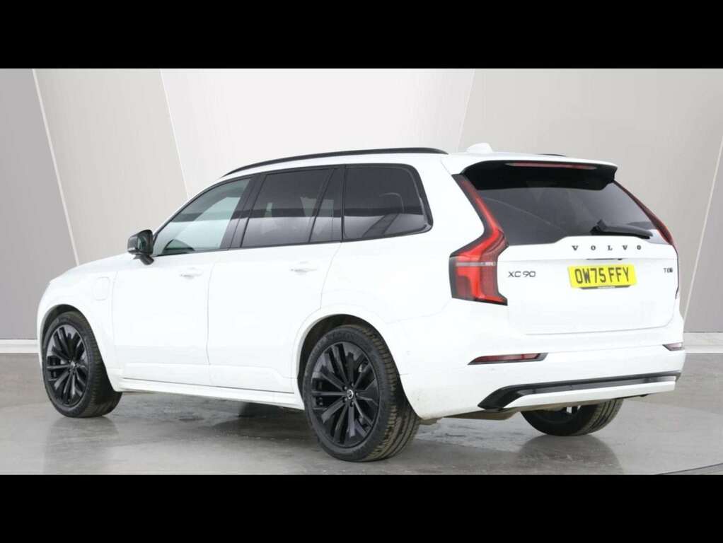 Volvo XC90 2.0 T8 Phev Plus Pro Black Ed Awd Geartronic OW75FFY White #2