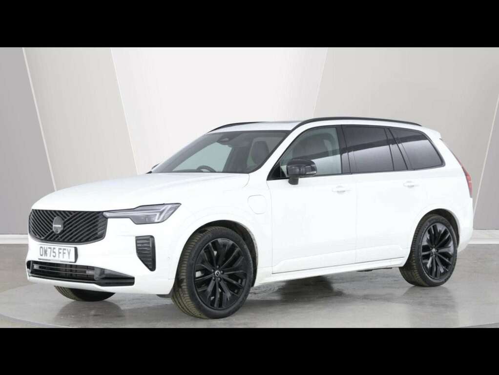 Volvo XC90 2.0 T8 Phev Plus Pro Black Ed Awd Geartronic OW75FFY White #5