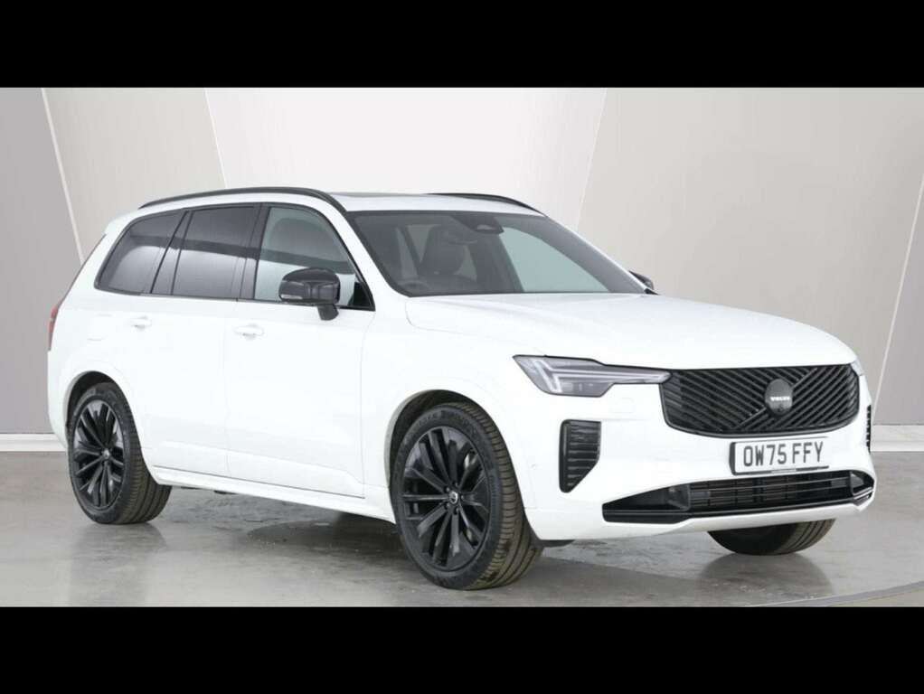 Volvo XC90 2.0 T8 Phev Plus Pro Black Ed Awd Geartronic White