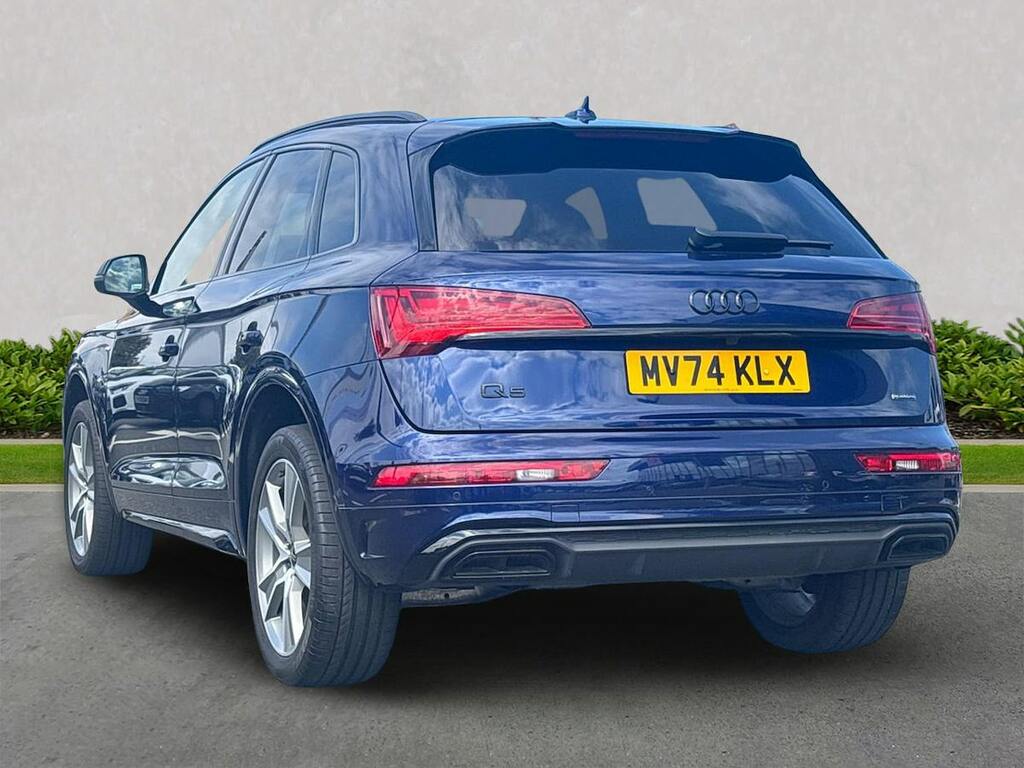 Audi Q5 45 Tfsi Quattro Black Edition S Tronic MV74KLX Blue #2