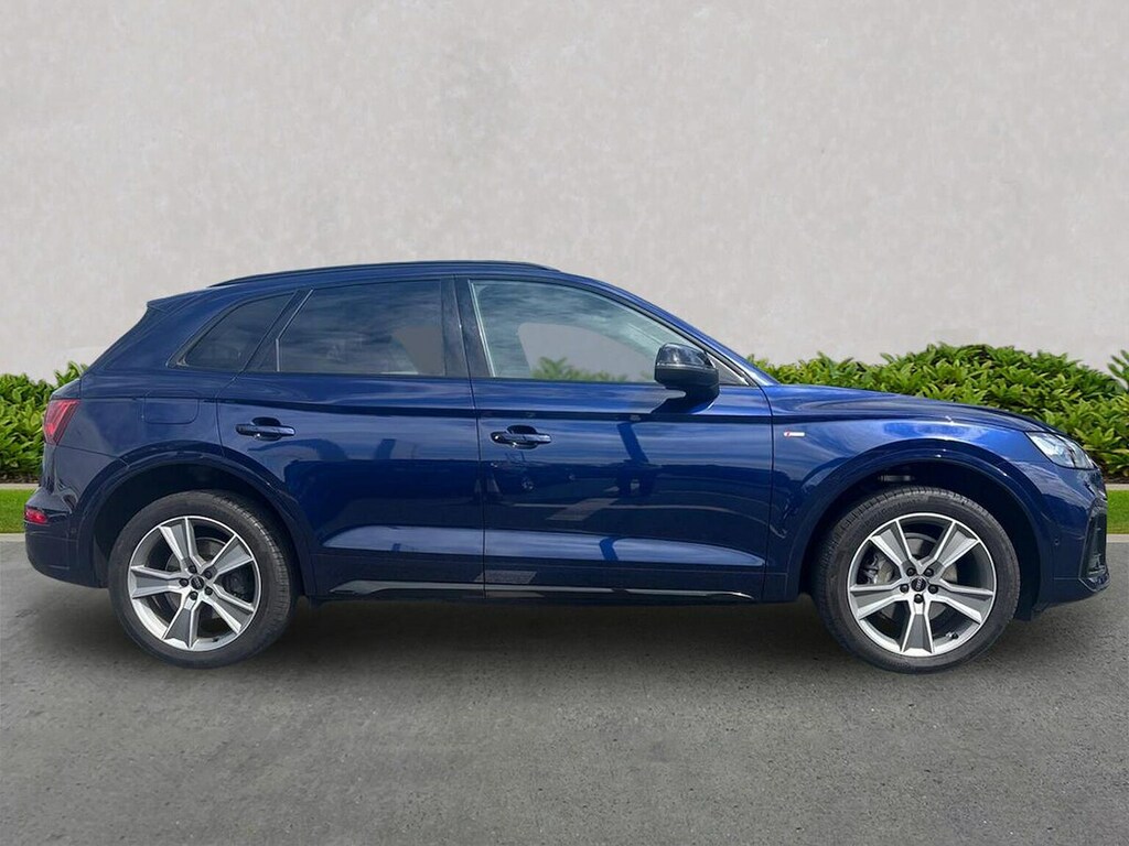 Audi Q5 45 Tfsi Quattro Black Edition S Tronic MV74KLX Blue #3