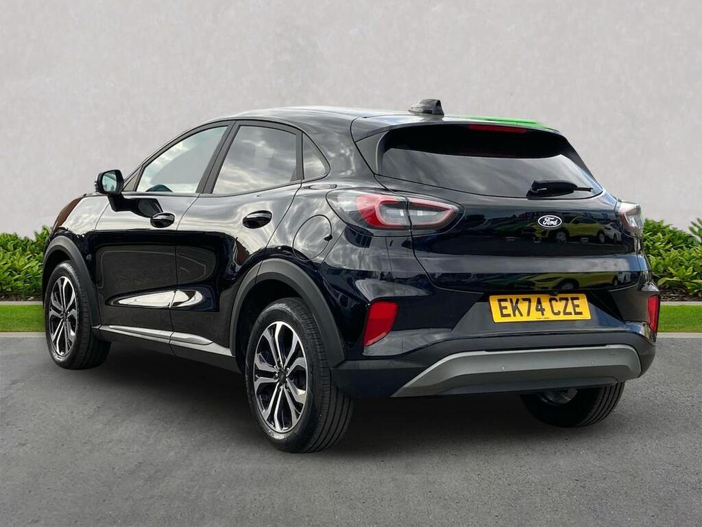 Ford Puma 1.0T Ecoboost Mhev Titanium Suv Hybrid EK74CZE Black #2