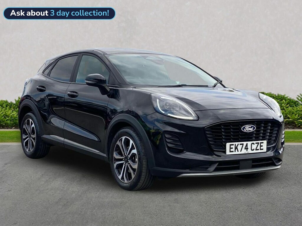 Ford Puma 1.0T Ecoboost Mhev Titanium Suv Hybrid Black
