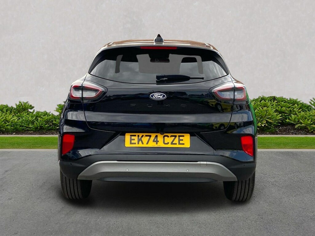 Ford Puma 1.0T Ecoboost Mhev Titanium Suv Hybrid EK74CZE Black #4