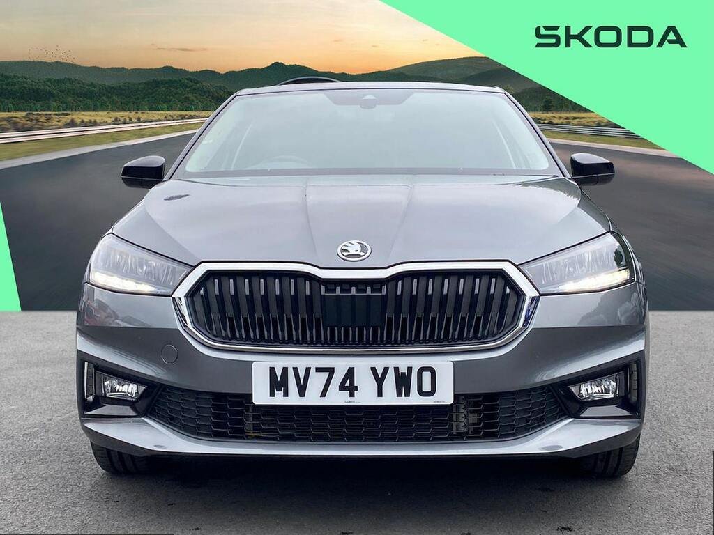 Skoda Fabia 1.0 Tsi Colour Edition Hatchback MV74YWO Grey #5