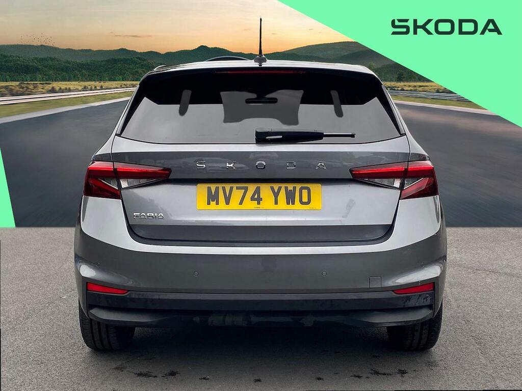 Skoda Fabia 1.0 Tsi Colour Edition Hatchback MV74YWO Grey #4