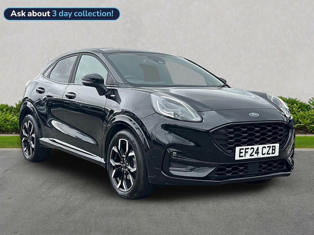 Ford Puma 1.0T Ecoboost Mhev St-line X Suv Hybrid Black