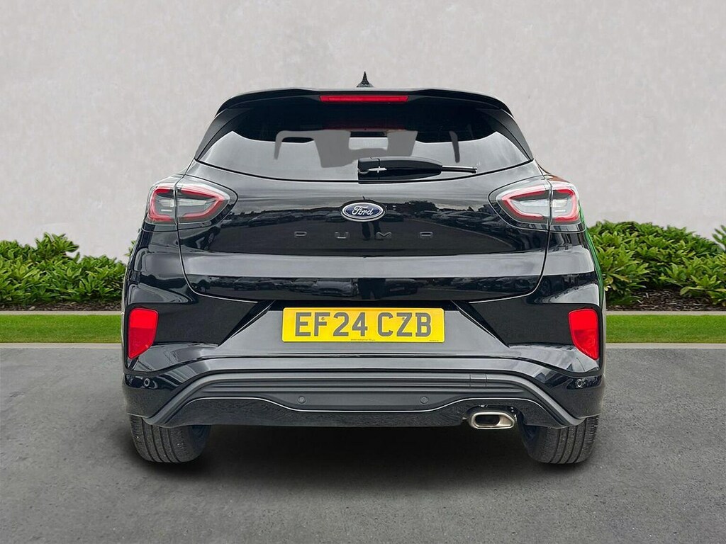 Ford Puma 1.0T Ecoboost Mhev St-line X Suv Hybrid EF24CZB Black #4